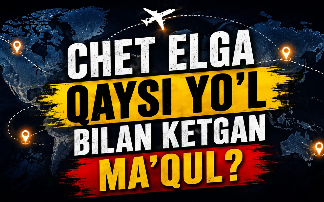 Chet elda ishlash: Qonuniy va noqonuniy — qaysi yo'lni tanlagan ma'qul?